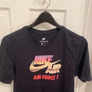 Nike Air Force Tshirt Black